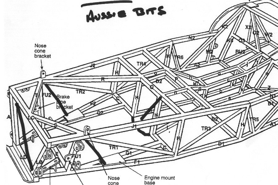 Aussie chassis strengthening modifications to Haynes roadster. r/Locost