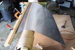 Cardboard tube has radius similar to scuttle &nbsp; 